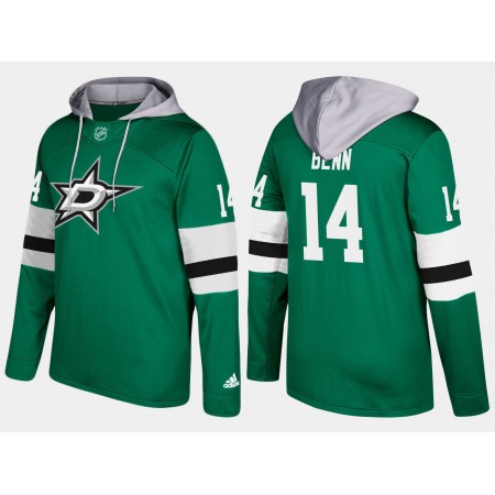 Herren Dallas Stars Jamie Benn 14 N001 Pullover Hooded Sweatshirt